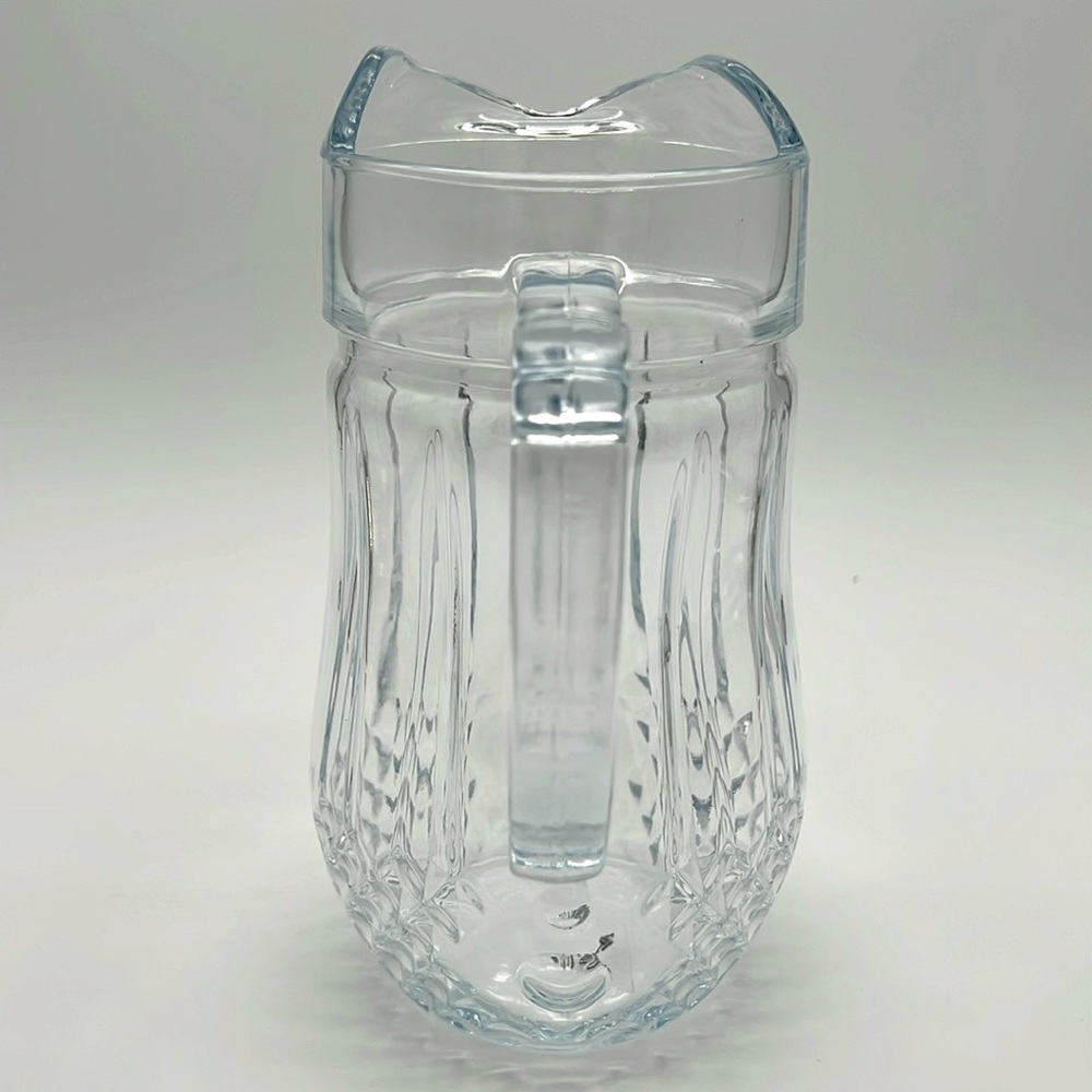 Gibson Home Brunson Glass Pitcher - Diamond Pattern - Picture 6 of 11